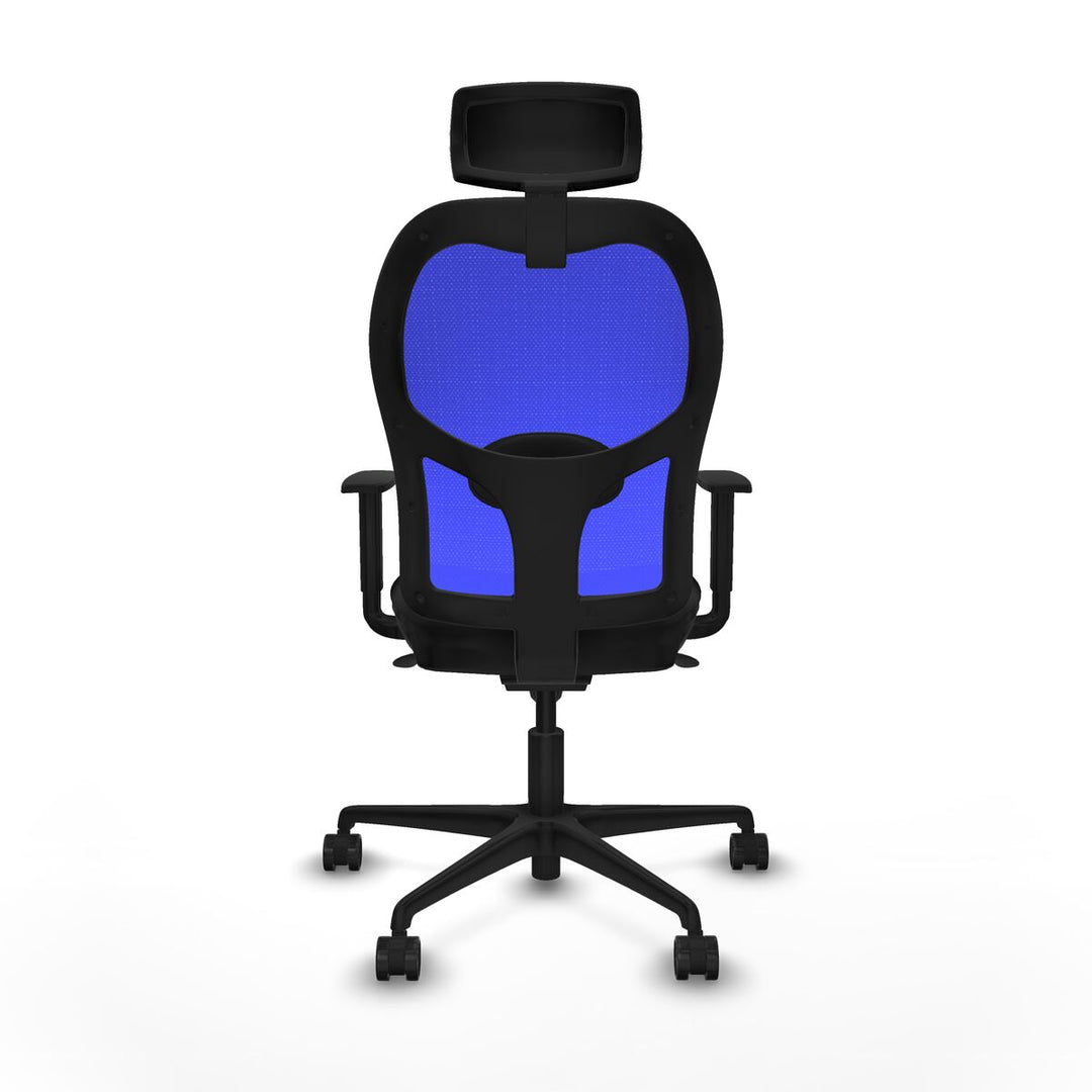 Office Chair with Headrest Piqueras y Crespo 1D036N2 Black