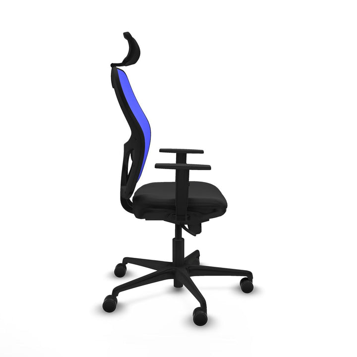 Office Chair with Headrest Piqueras y Crespo 1D036N2 Black