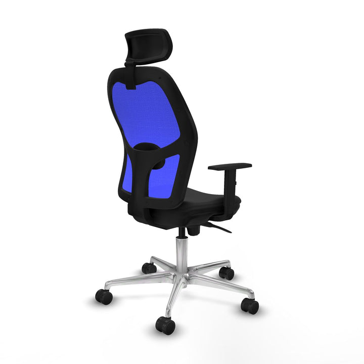 Office Chair with Headrest Piqueras y Crespo 1D086N2 Black