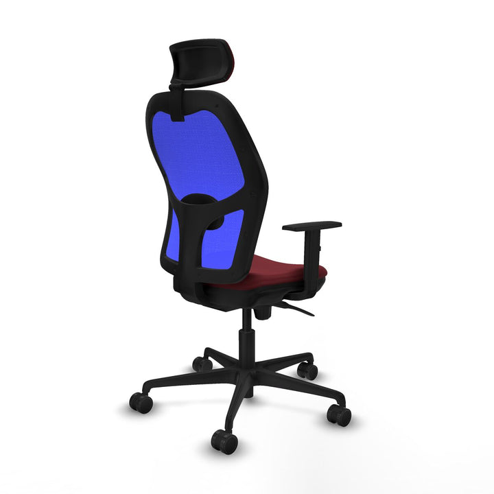 Office Chair with Headrest Piqueras y Crespo 1D036N2 Maroon