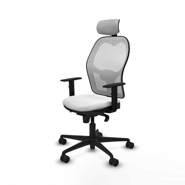 Office Chair with Headrest Piqueras y Crespo 1D036N2 White