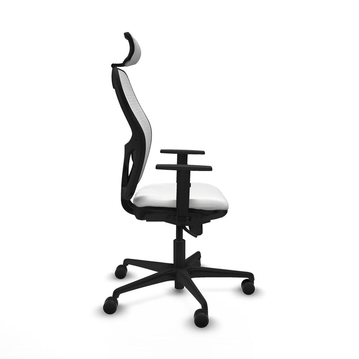 Office Chair with Headrest Piqueras y Crespo 1D036N2 White