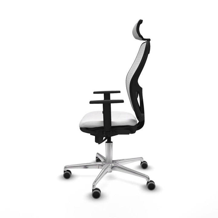 Office Chair with Headrest Piqueras y Crespo 1D086G2 White
