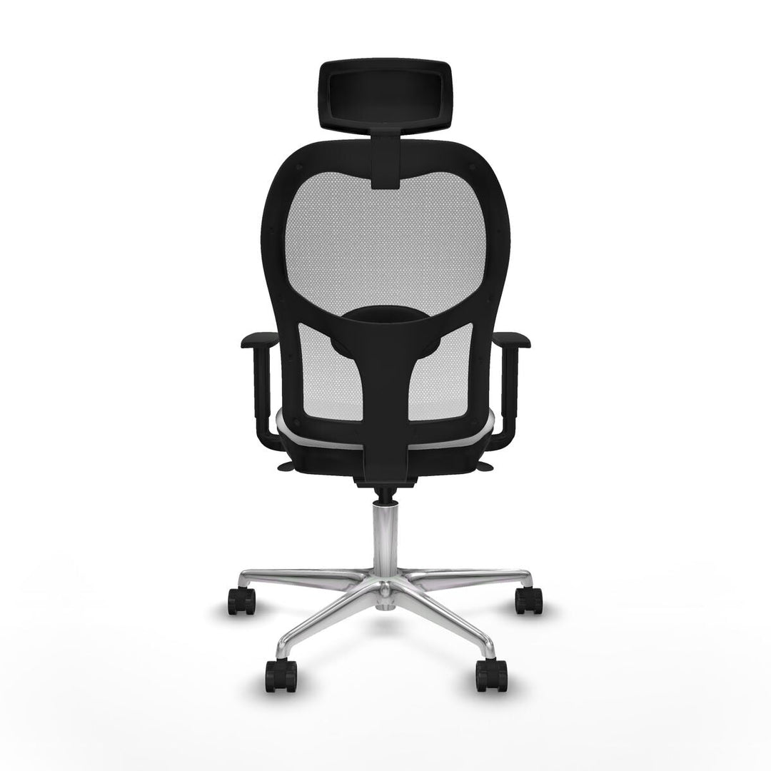 Office Chair with Headrest Piqueras y Crespo 1D086N2 White