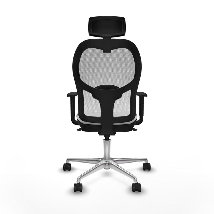 Office Chair with Headrest Piqueras y Crespo 1D086N2 White