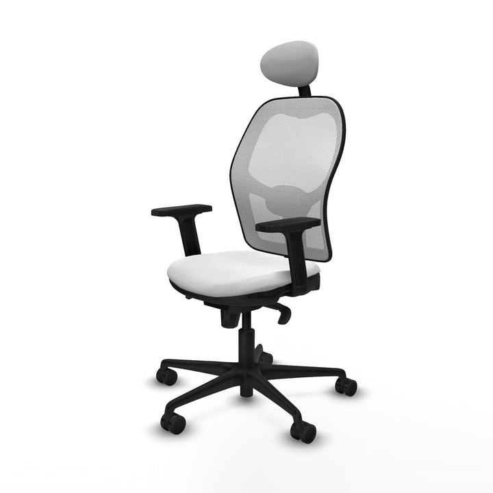 Office Chair with Headrest Piqueras y Crespo 2D036N1 White