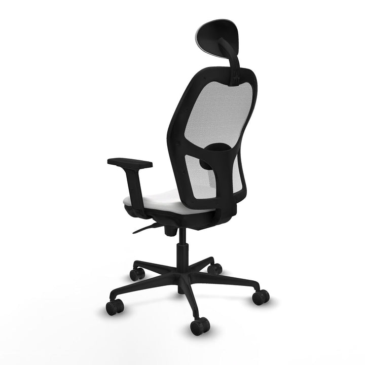 Office Chair with Headrest Piqueras y Crespo 2D036N1 White