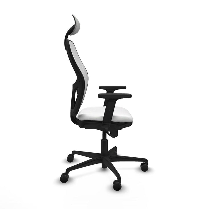 Office Chair with Headrest Piqueras y Crespo 2D036N1 White