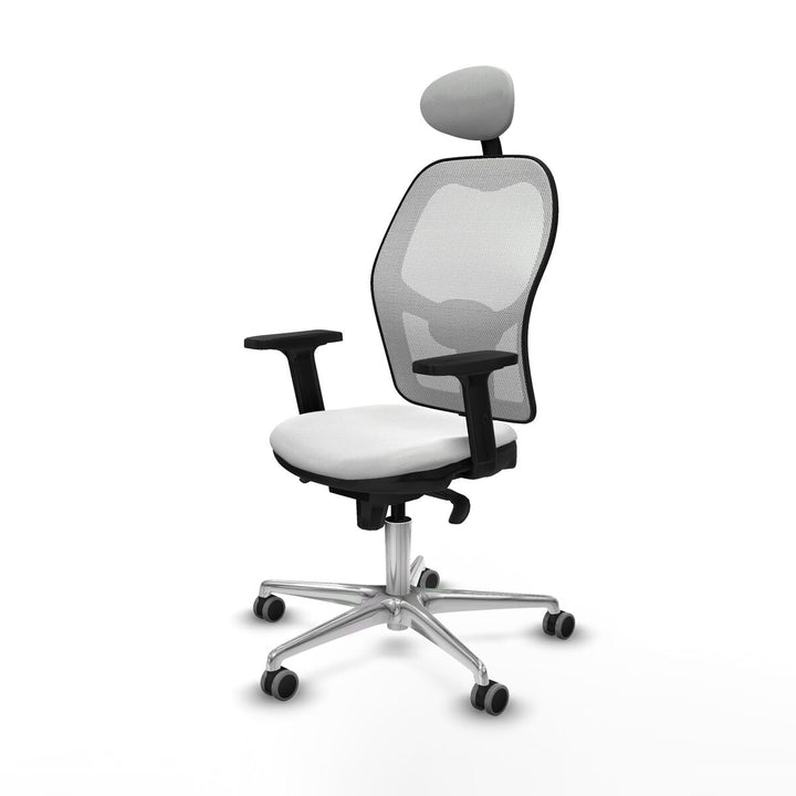 Office Chair with Headrest Piqueras y Crespo 2D086G1 White