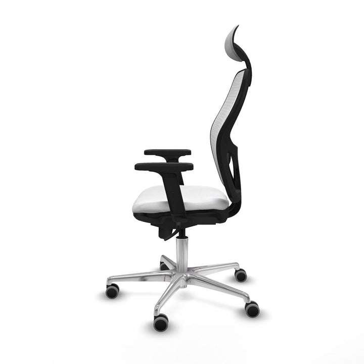 Office Chair with Headrest Piqueras y Crespo 2D086G1 White