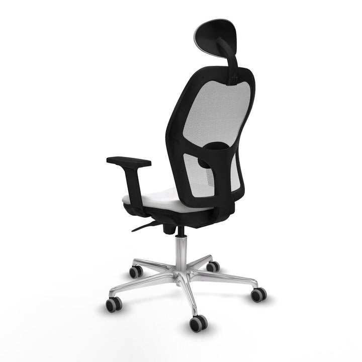Office Chair with Headrest Piqueras y Crespo 2D086G1 White