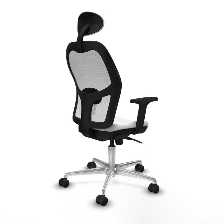 Office Chair with Headrest Piqueras y Crespo 2D086N1 White