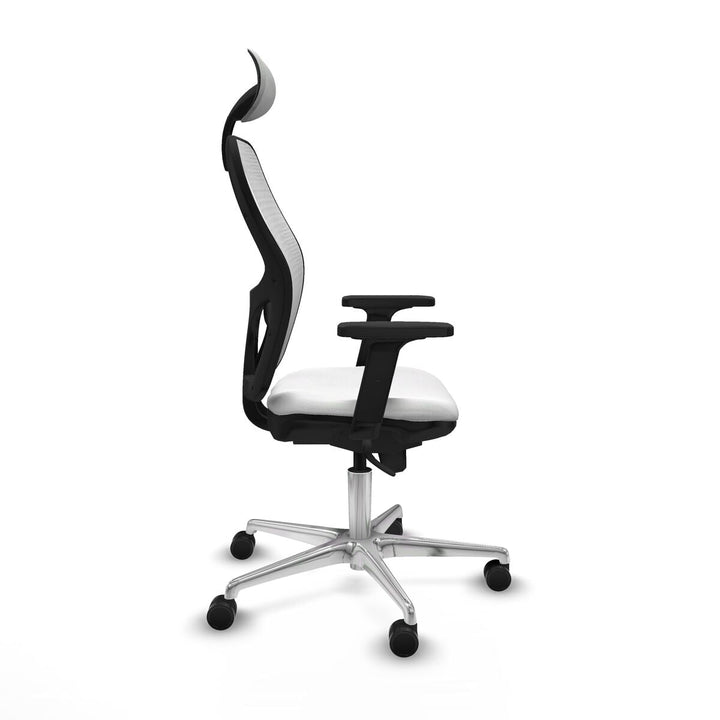 Office Chair with Headrest Piqueras y Crespo 2D086N1 White