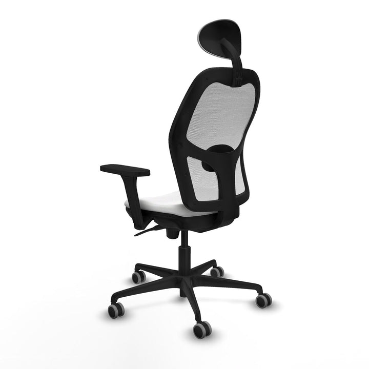 Office Chair with Headrest Piqueras y Crespo 3D036G1 White