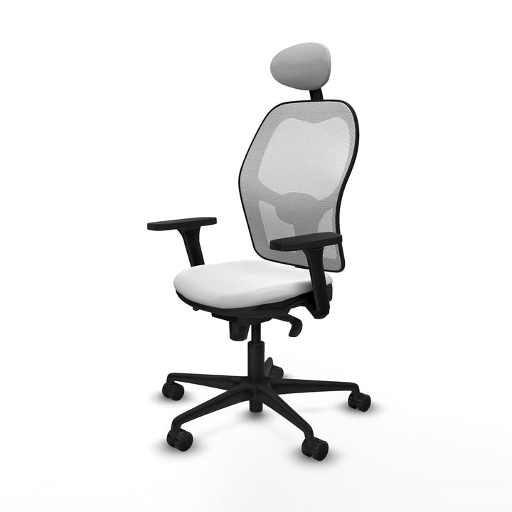 Office Chair with Headrest Piqueras y Crespo 3D036N1 White