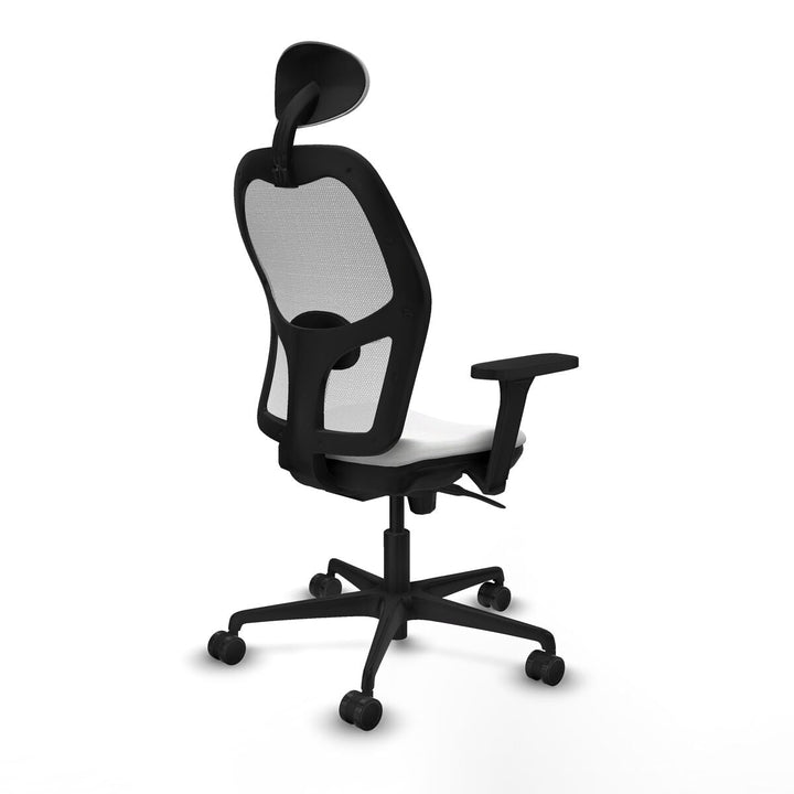 Office Chair with Headrest Piqueras y Crespo 3D036N1 White