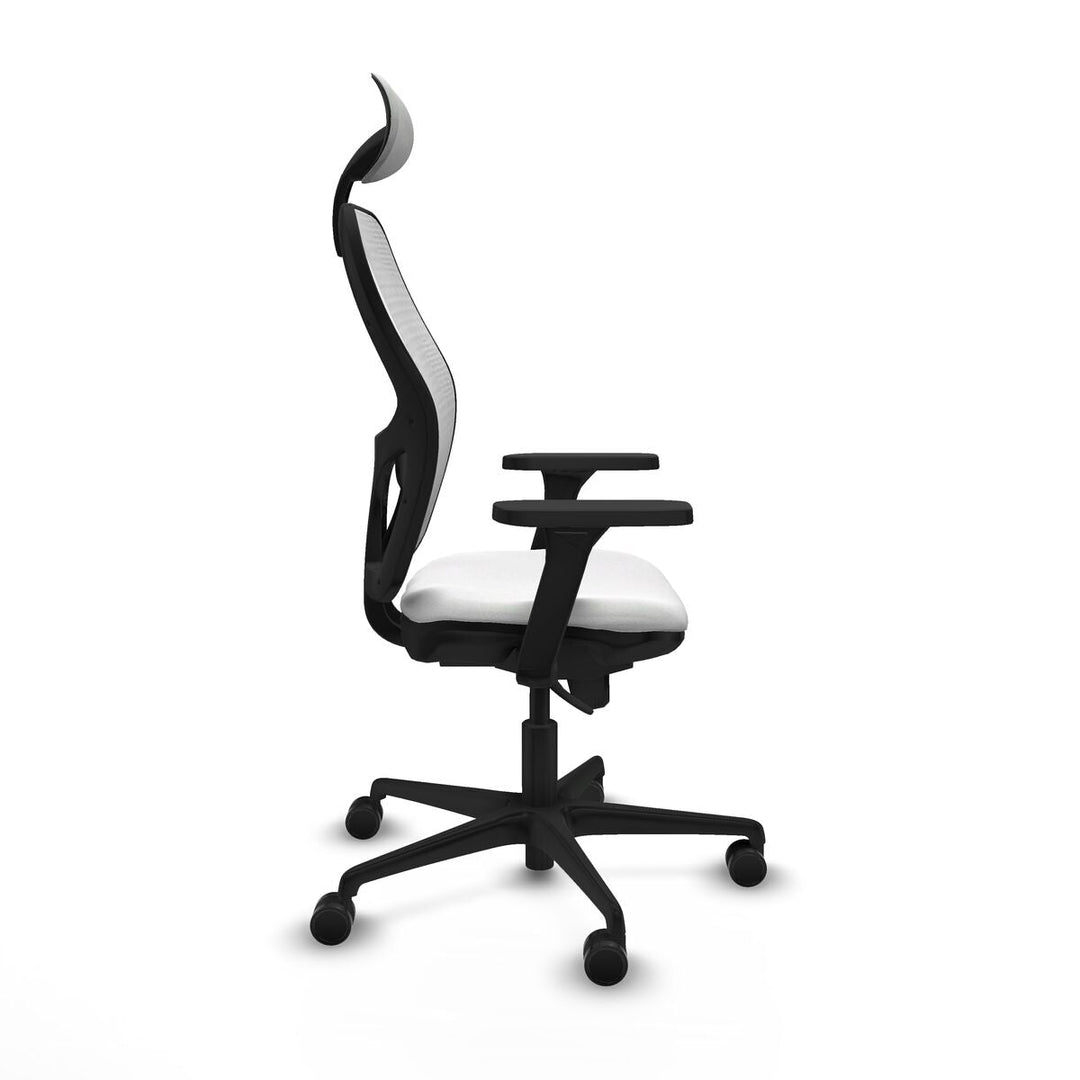 Office Chair with Headrest Piqueras y Crespo 3D036N1 White