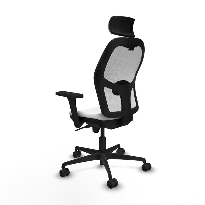 Office Chair with Headrest Piqueras y Crespo 3D036N2 White