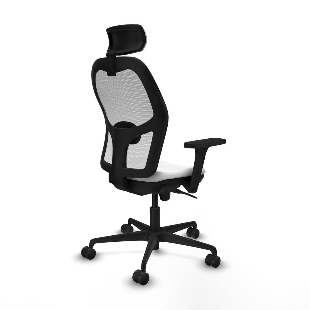 Office Chair with Headrest Piqueras y Crespo 3D036N2 White