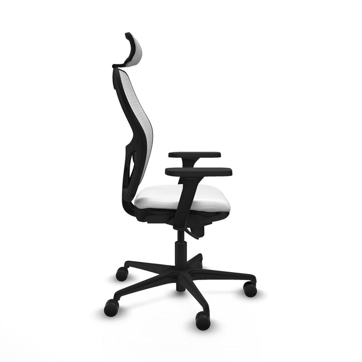 Office Chair with Headrest Piqueras y Crespo 3D036N2 White