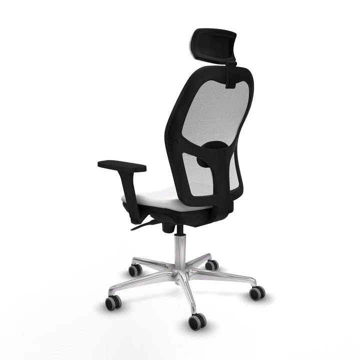 Office Chair with Headrest Piqueras y Crespo 3D086G2 White
