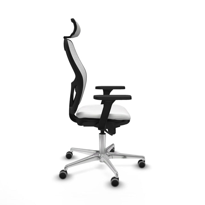 Office Chair with Headrest Piqueras y Crespo 3D086G2 White