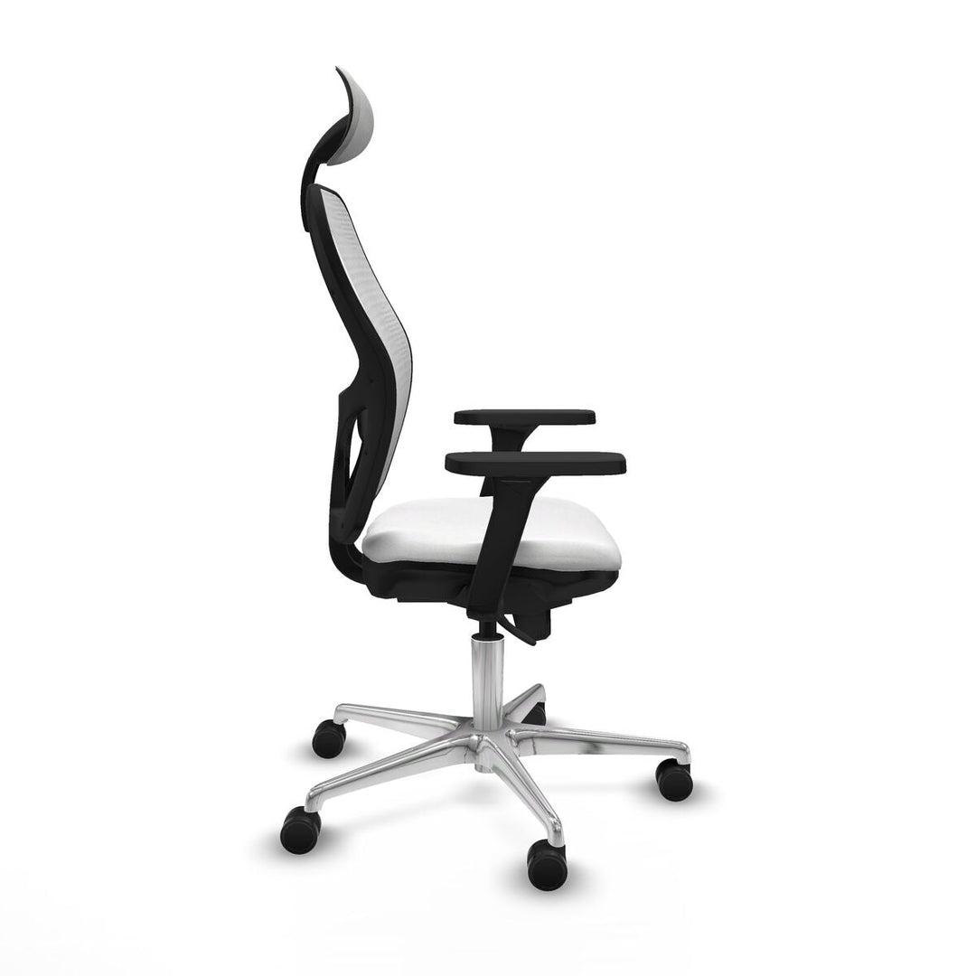 Office Chair with Headrest Piqueras y Crespo 3D086N1 White
