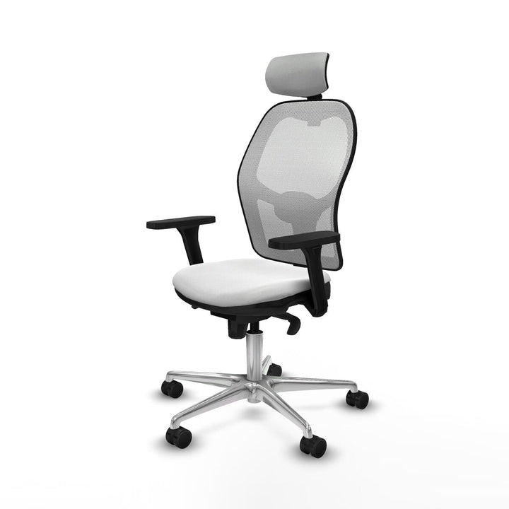 Office Chair with Headrest Piqueras y Crespo 3D086N2 White