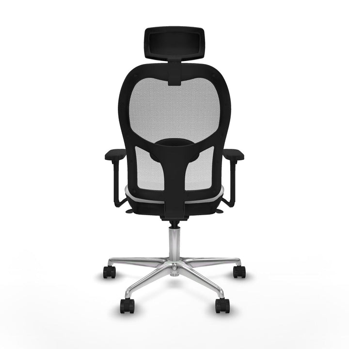 Office Chair with Headrest Piqueras y Crespo 3D086N2 White