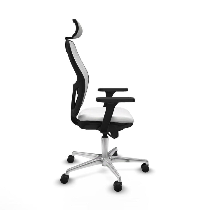 Office Chair with Headrest Piqueras y Crespo 3D086N2 White