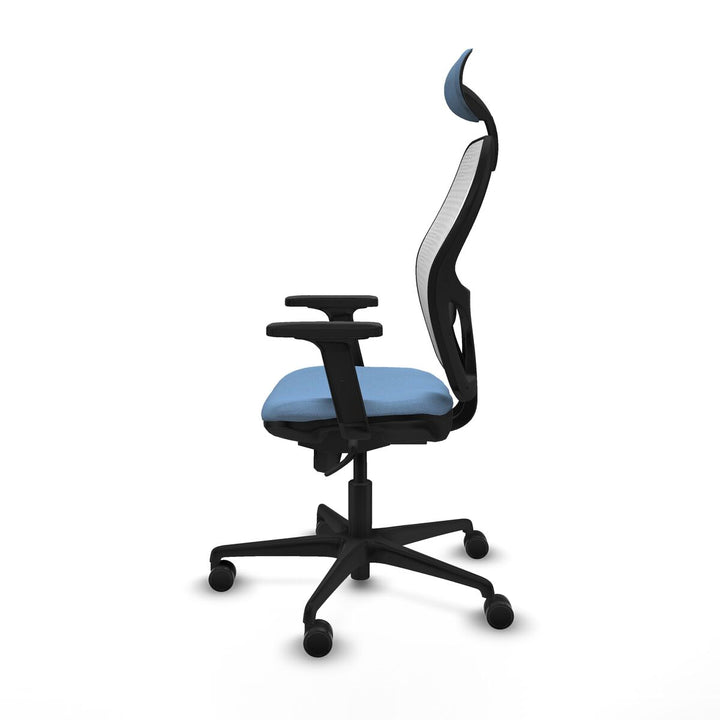 Office Chair with Headrest Piqueras y Crespo 2D036N1 Sky blue