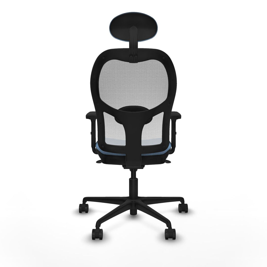 Office Chair with Headrest Piqueras y Crespo 2D036N1 Sky blue