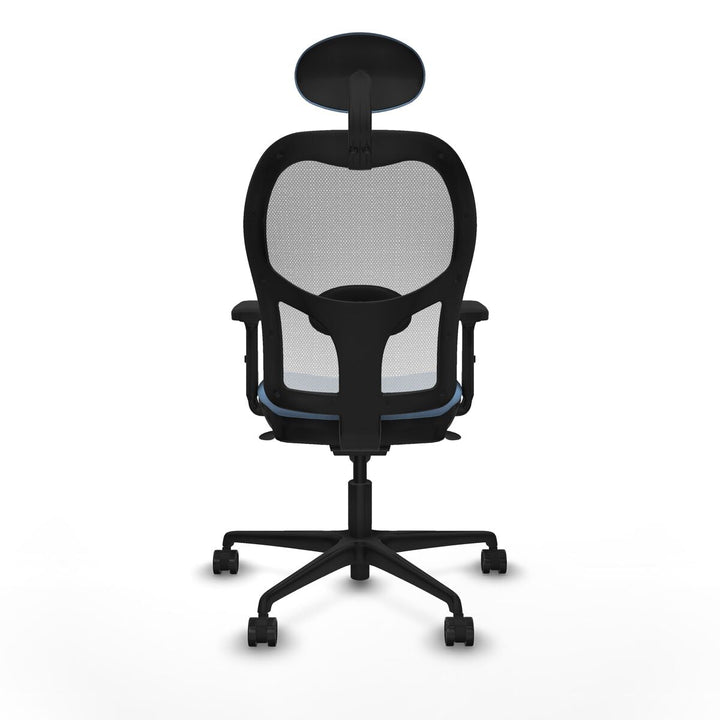 Office Chair with Headrest Piqueras y Crespo 2D036N1 Sky blue