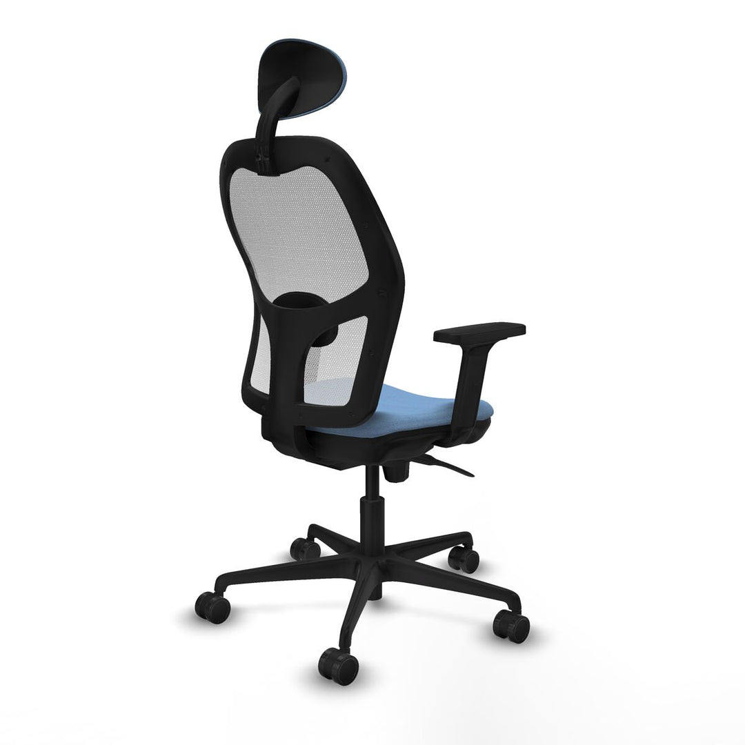 Office Chair with Headrest Piqueras y Crespo 2D036N1 Sky blue