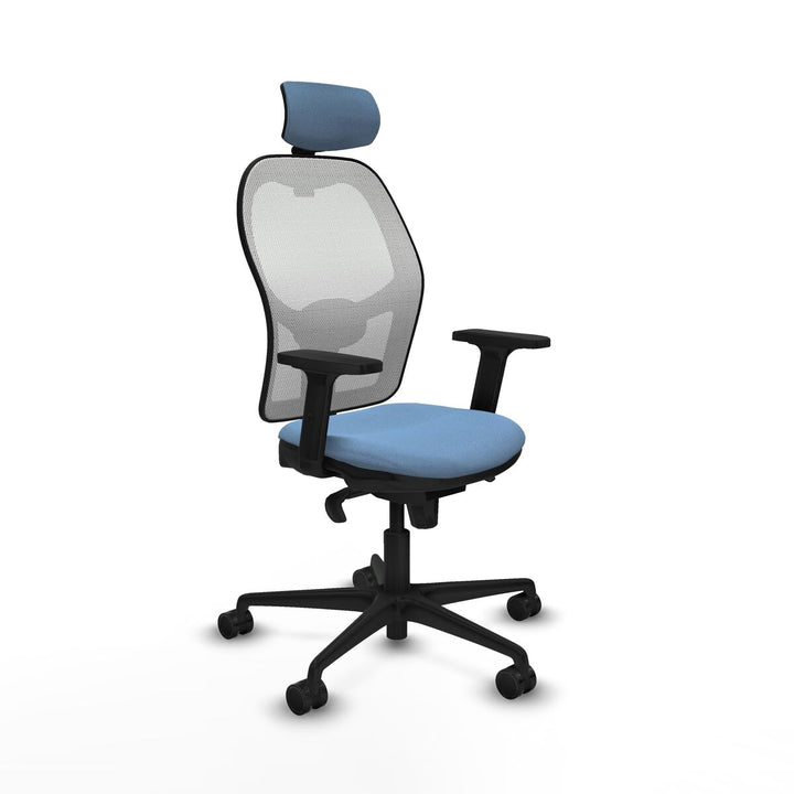 Office Chair with Headrest Piqueras y Crespo 2D036N2 Sky blue
