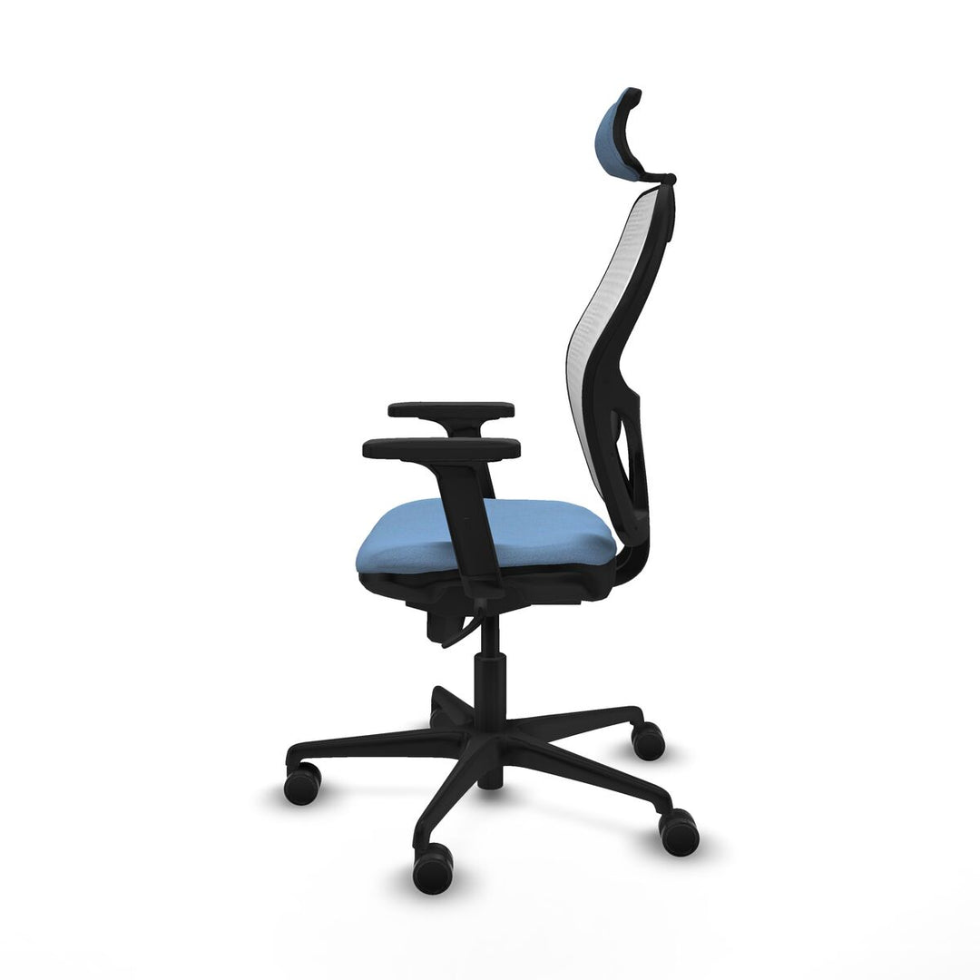 Office Chair with Headrest Piqueras y Crespo 2D036N2 Sky blue