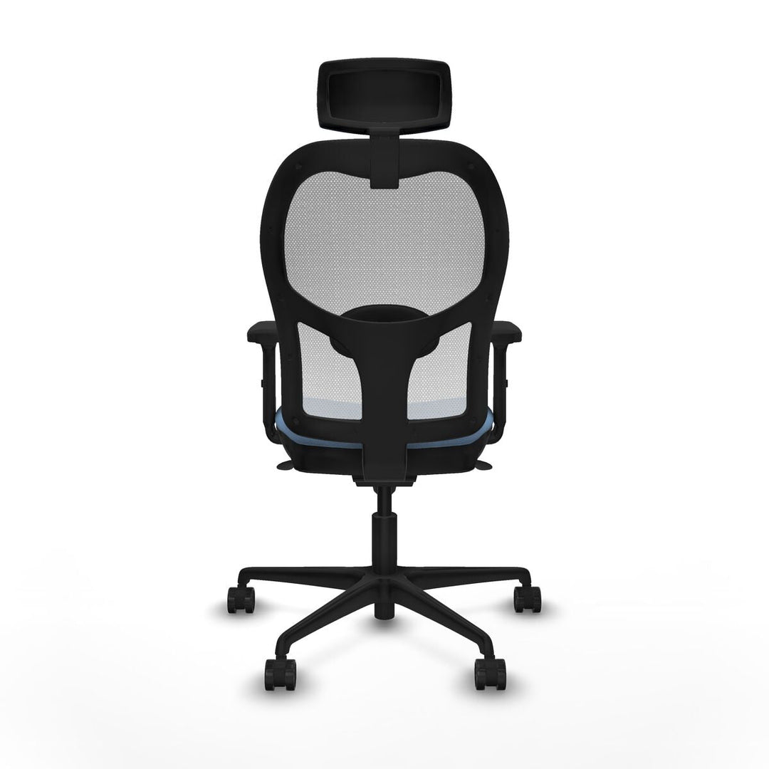 Office Chair with Headrest Piqueras y Crespo 2D036N2 Sky blue
