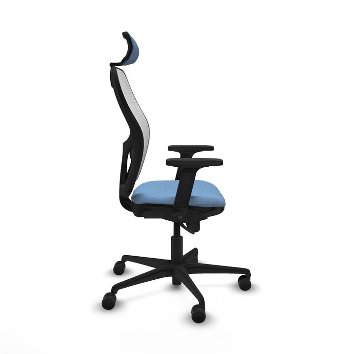 Office Chair with Headrest Piqueras y Crespo 2D036N2 Sky blue