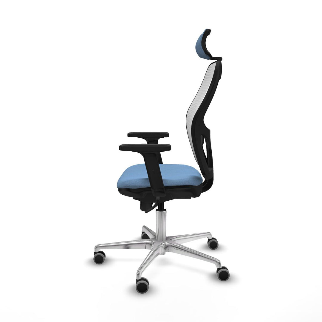 Office Chair with Headrest Piqueras y Crespo 2D086G2 Sky blue