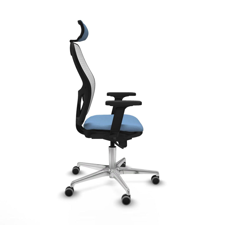 Office Chair with Headrest Piqueras y Crespo 2D086G2 Sky blue