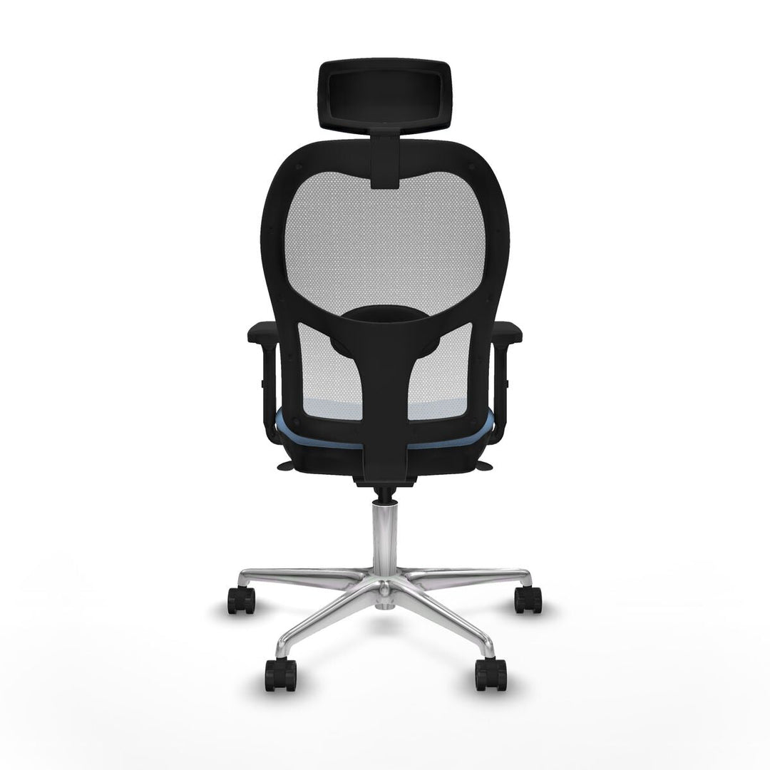 Office Chair with Headrest Piqueras y Crespo 2D086N2 Sky blue