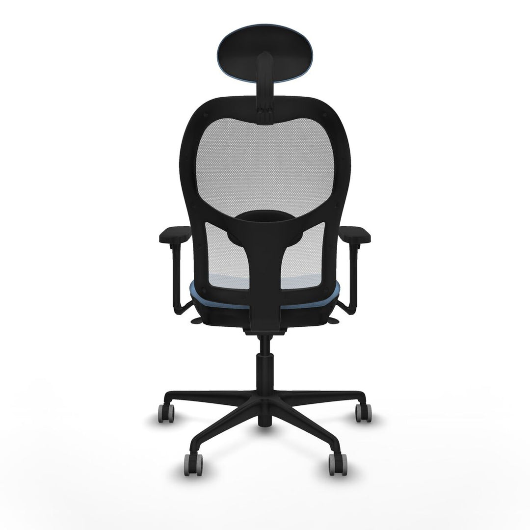 Office Chair with Headrest Piqueras y Crespo 3D036G1 Sky blue