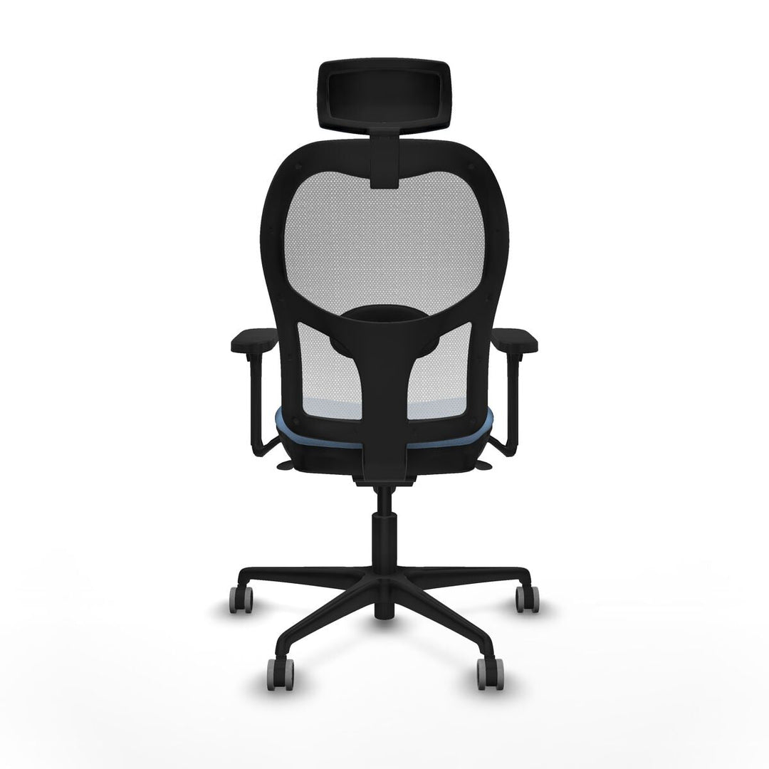 Office Chair with Headrest Piqueras y Crespo 3D036G2 Sky blue