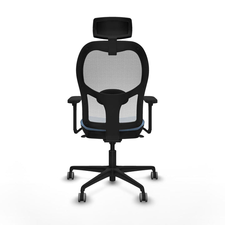 Office Chair with Headrest Piqueras y Crespo 3D036G2 Sky blue
