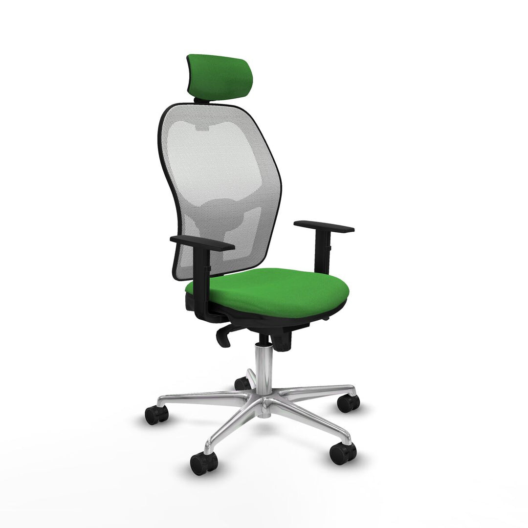 Office Chair with Headrest Piqueras y Crespo 1D086N2 Green