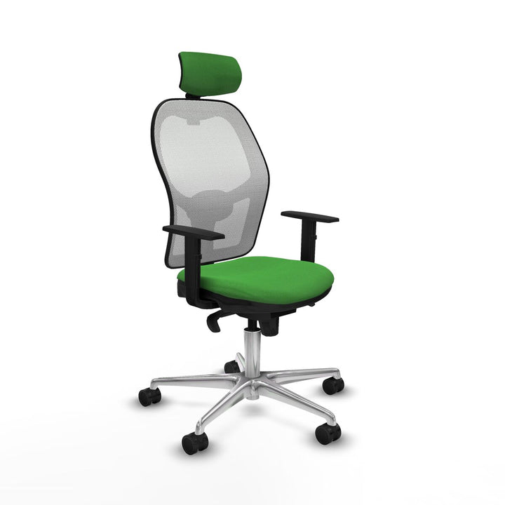 Office Chair with Headrest Piqueras y Crespo 1D086N2 Green