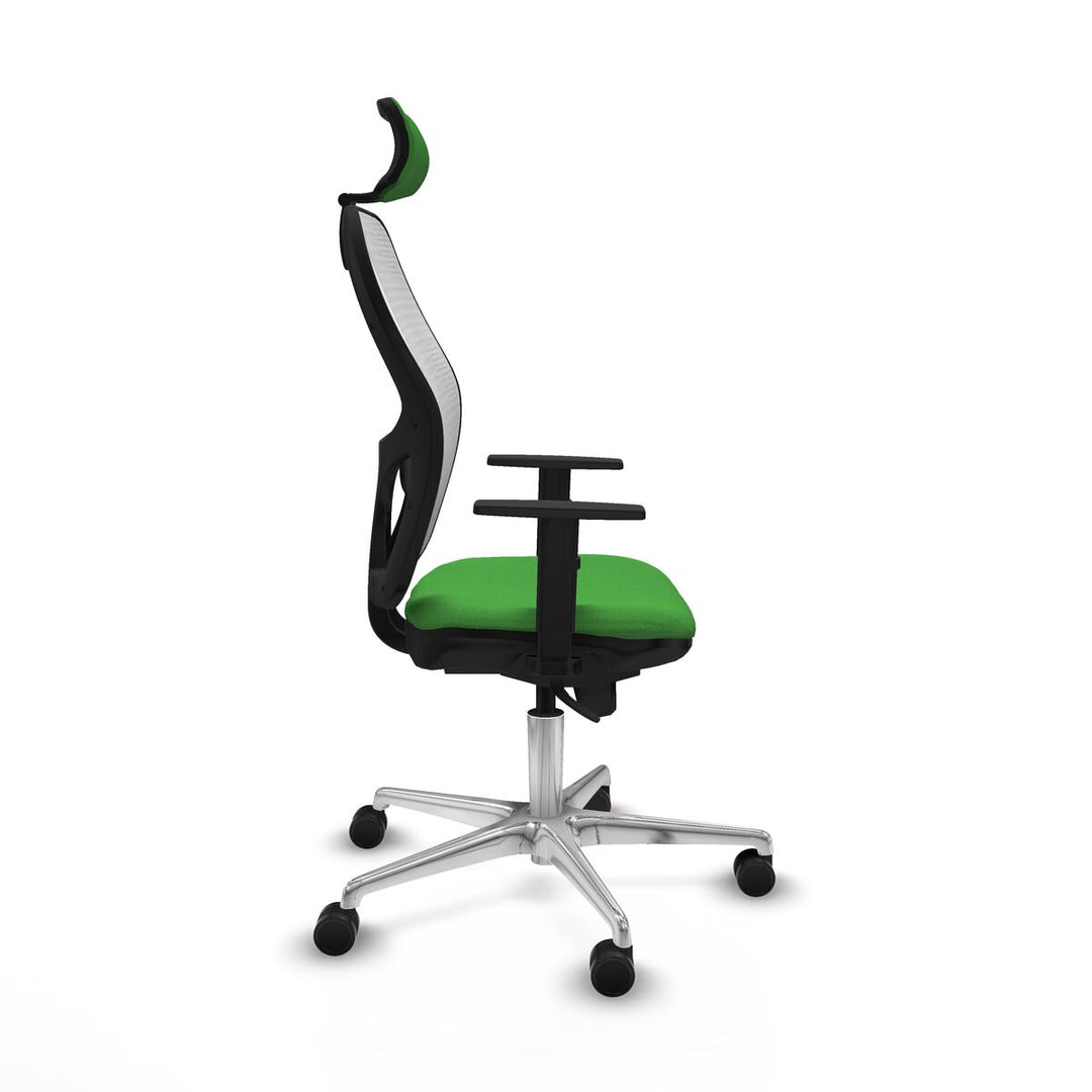 Office Chair with Headrest Piqueras y Crespo 1D086N2 Green