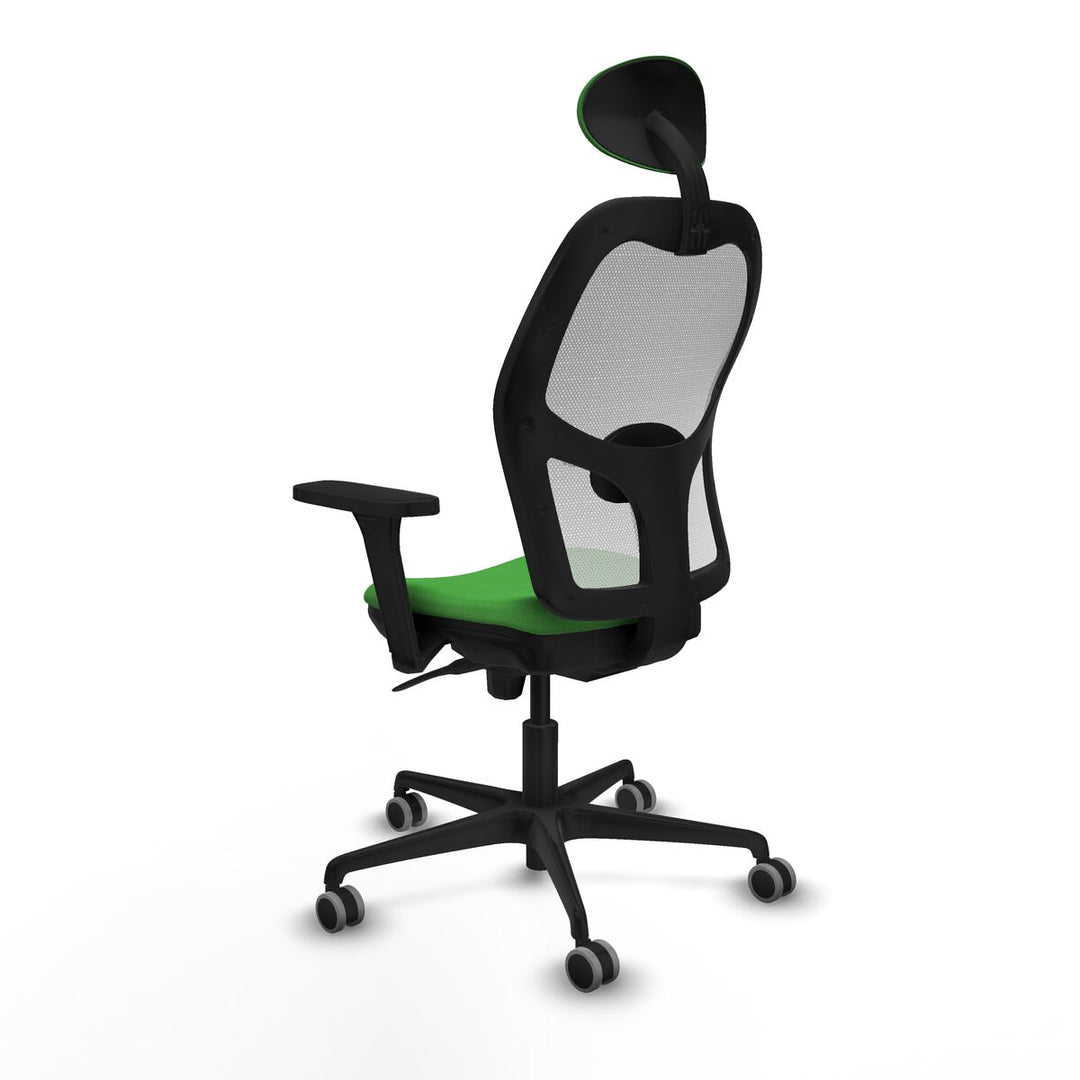 Office Chair with Headrest Piqueras y Crespo 3D036G1 Green