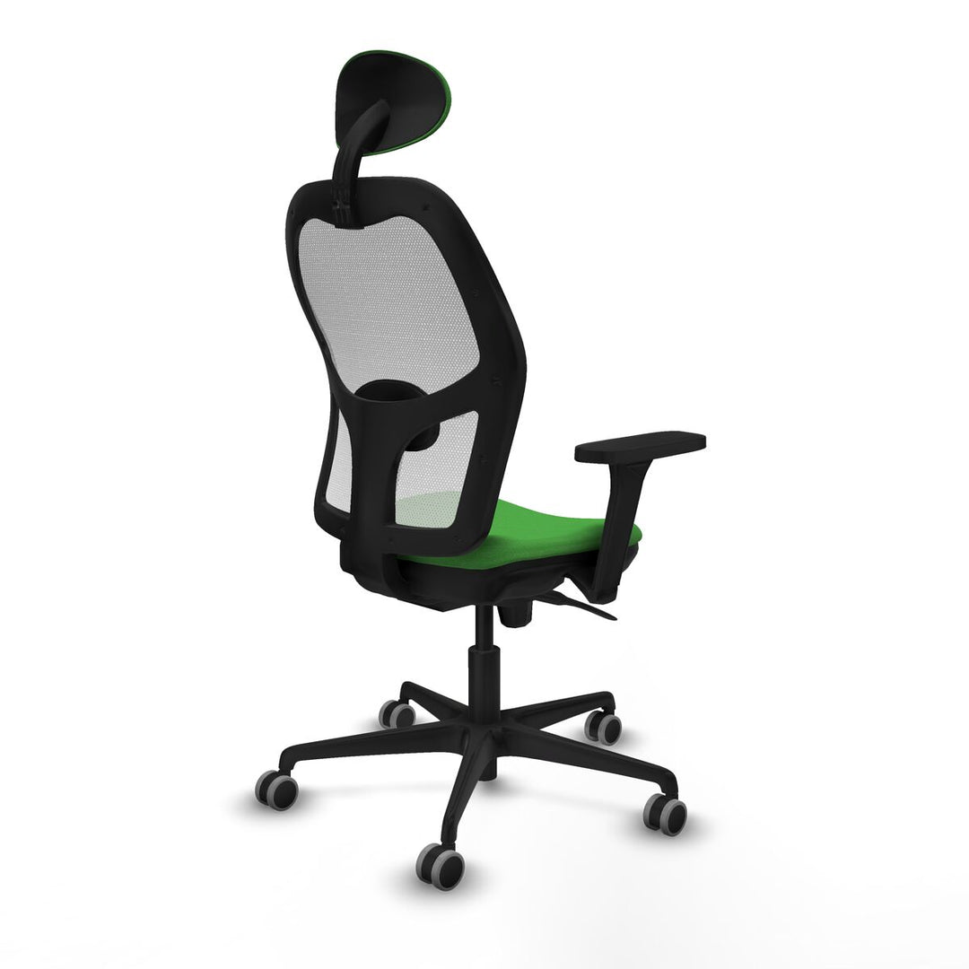 Office Chair with Headrest Piqueras y Crespo 3D036G1 Green