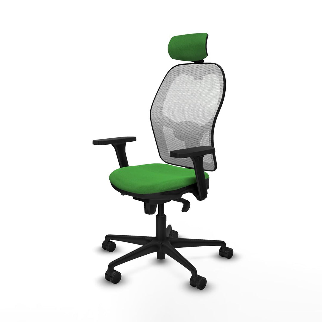 Office Chair with Headrest Piqueras y Crespo 3D036N2 Green